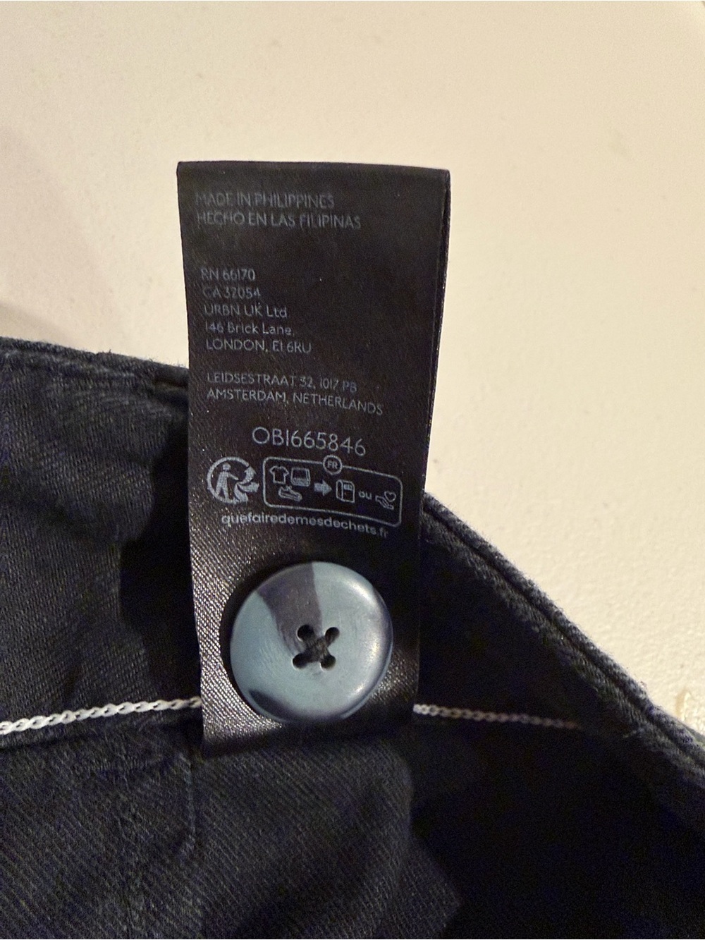 Anthropologie Maeve The Colette Crop Wide Leg Linen Blend Pants Black Size 30 - Picture 8 of 8
